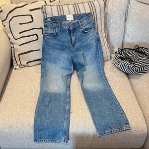 Reformation Abby Low Rise Straight Jeans